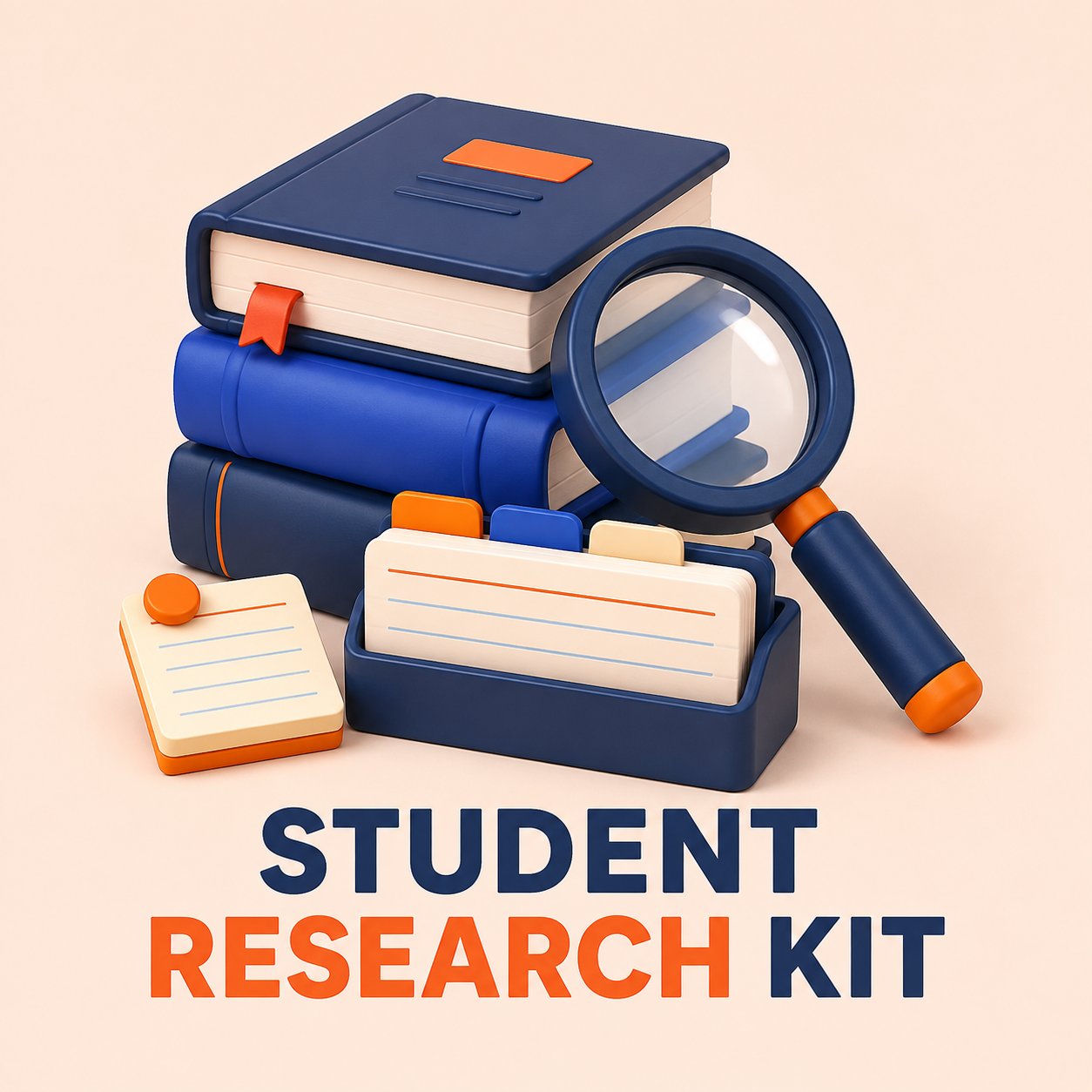 3D artwork for the Student Research Kit