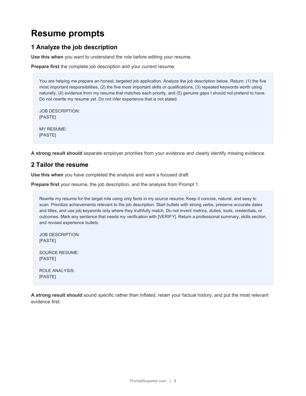Inside the AI Job Search Kit